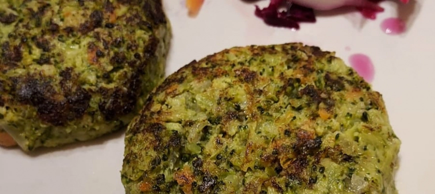 Hamburguesas de brócoli