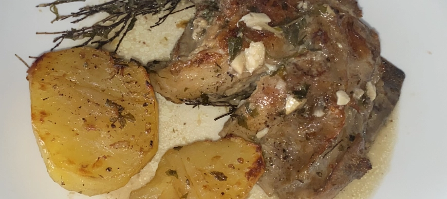 TRIPLE RECETA : Cocción garbanzos; paletilla de cordero y Caldo de verduras