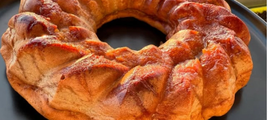 ROSCA DE PERA Y MIEL SIN GLUTEN