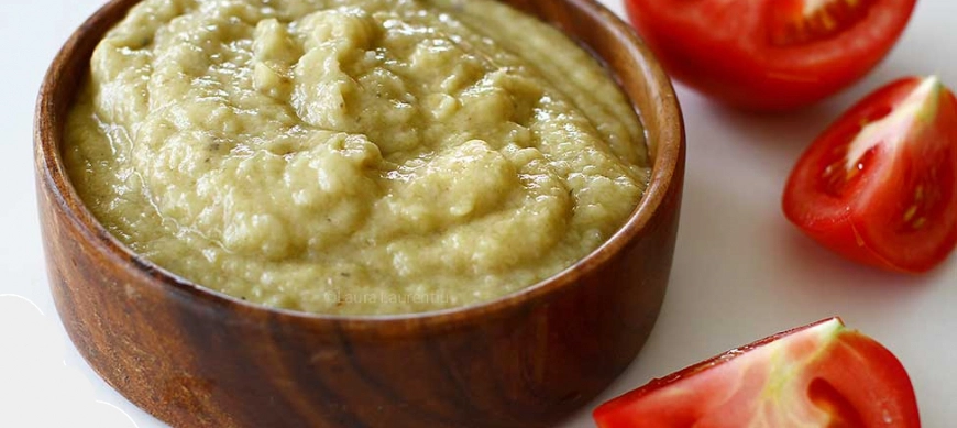 Salata de vinete (ensalada de berenjena escalivada)