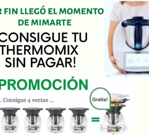 A quien no le gustaría tener una Thermomix® gratis?? Solo hace falta que le dediques tiempo y estes igual de enamorada de Thermomix® que yo