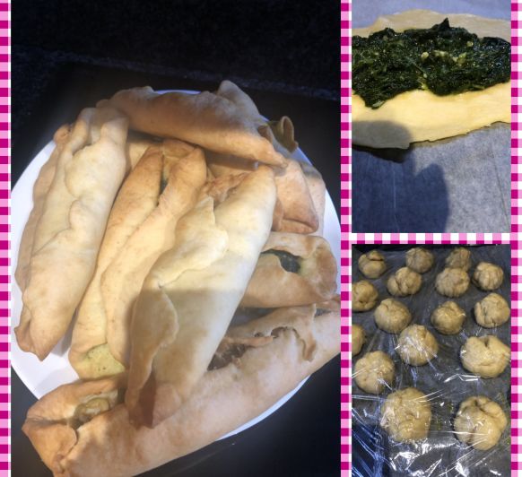 Panades d’espinacs i tonyina
