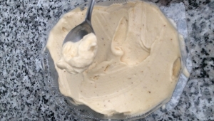 Helado de plátano